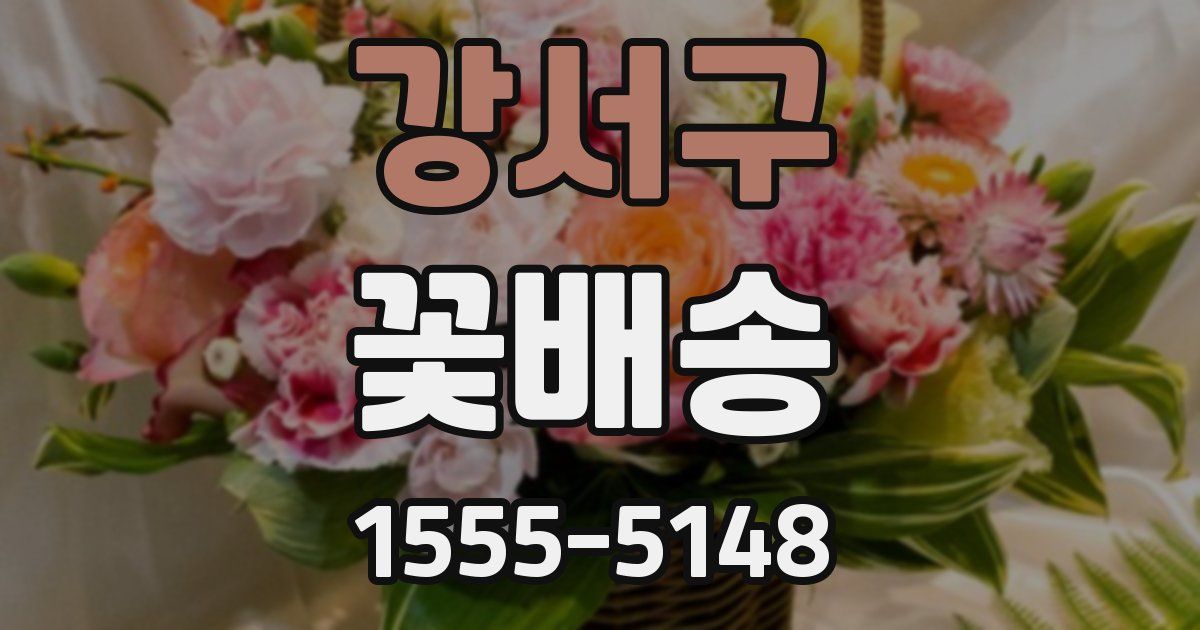 강서구 꽃배송