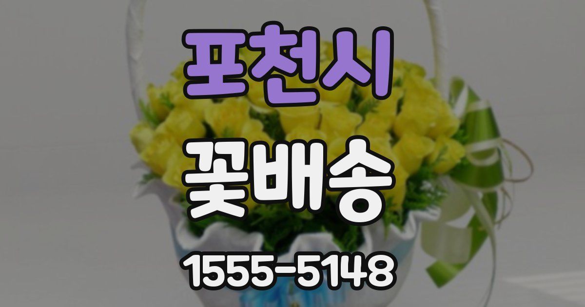 포천시 꽃배송
