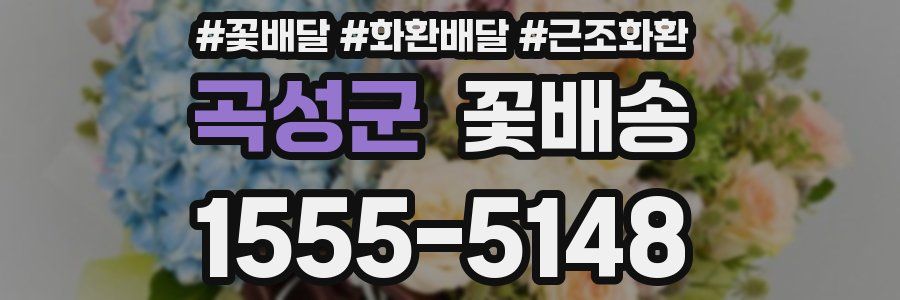 곡성군 꽃배송