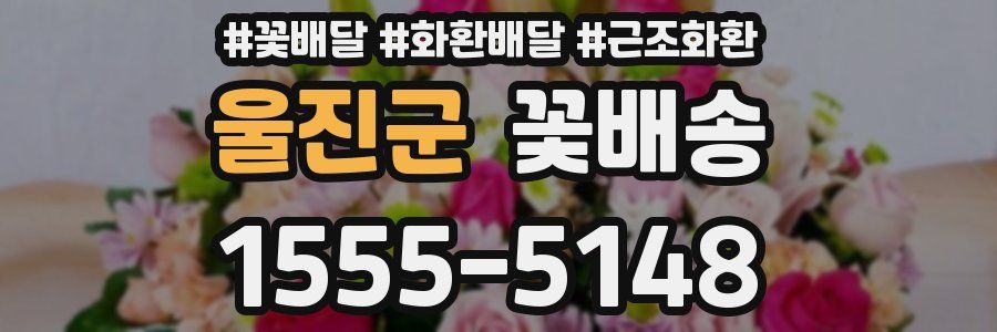 울진군 꽃배송