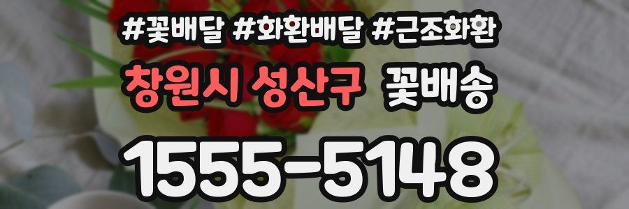 창원시 성산구 꽃배송