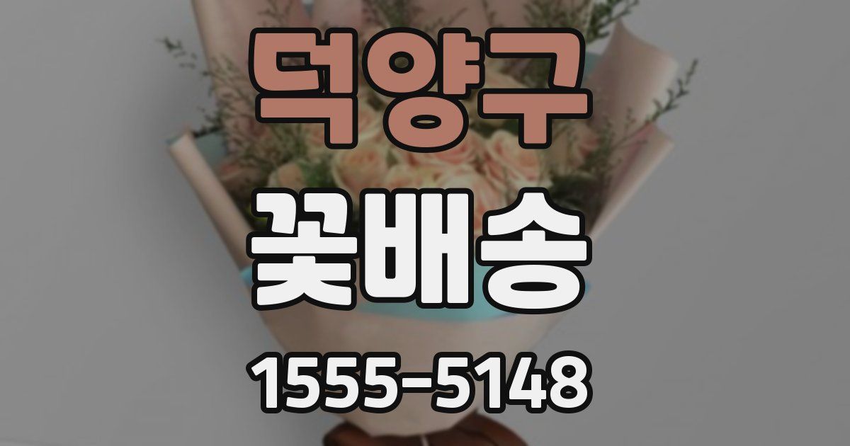 덕양구 꽃배송