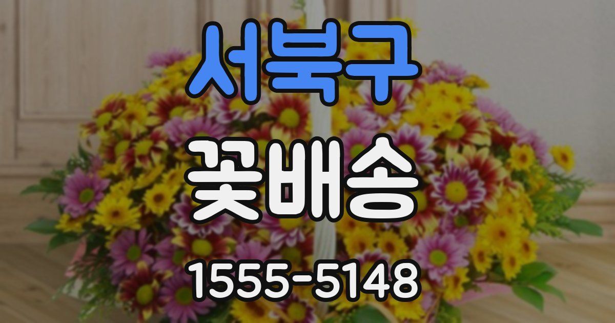 서북구 꽃배송