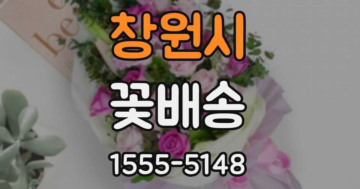 창원시 꽃배송