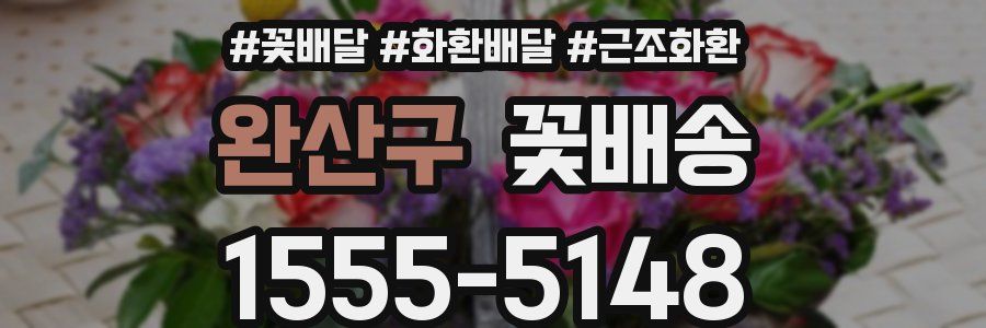 완산구 꽃배송
