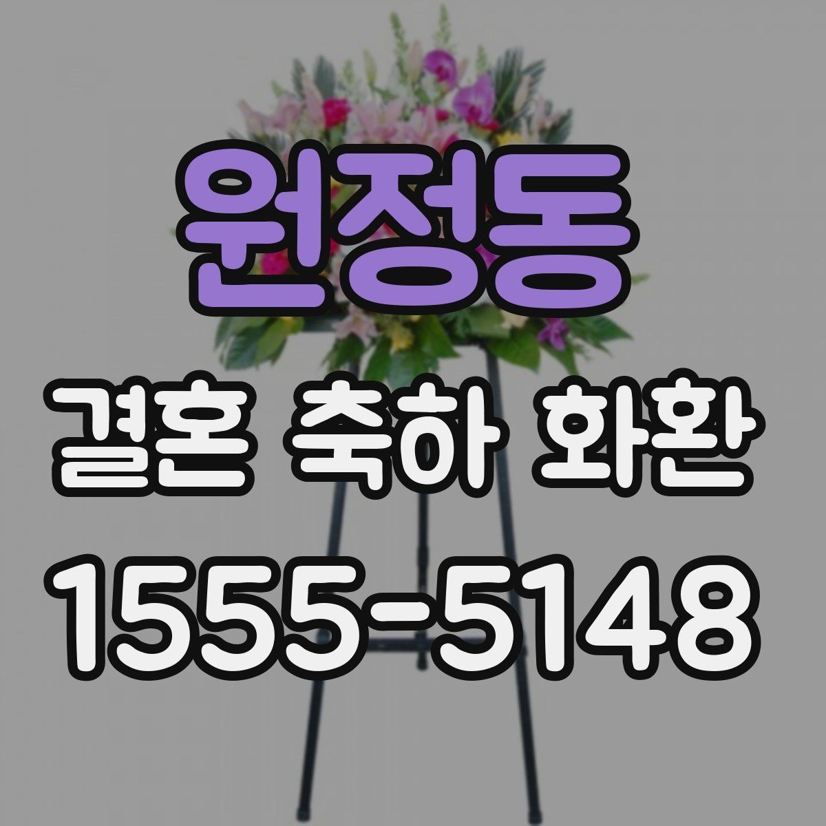 원정동 결혼 축하 화환 사진과 실제 구성을 확인하는 법