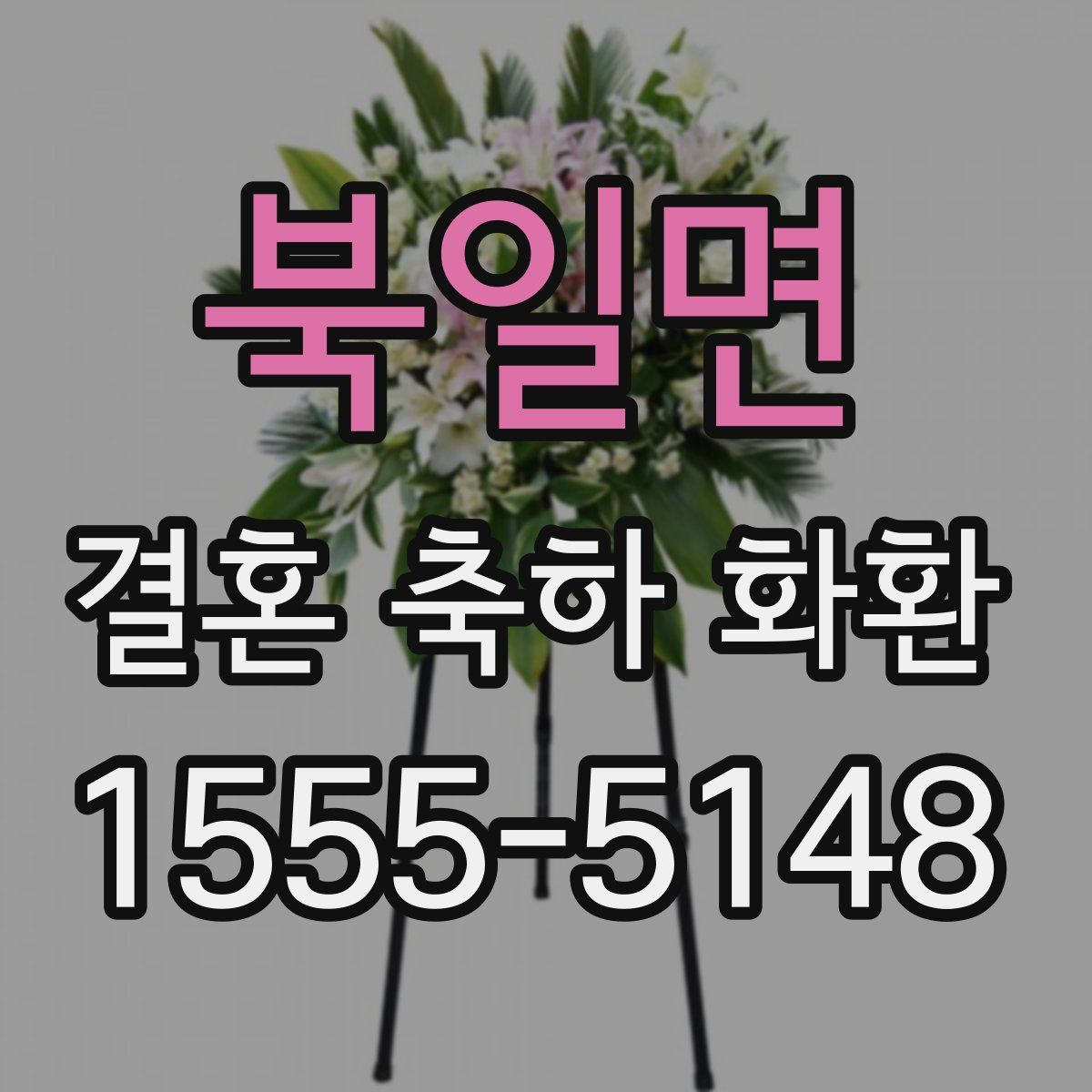 북일면 결혼 축하 화환