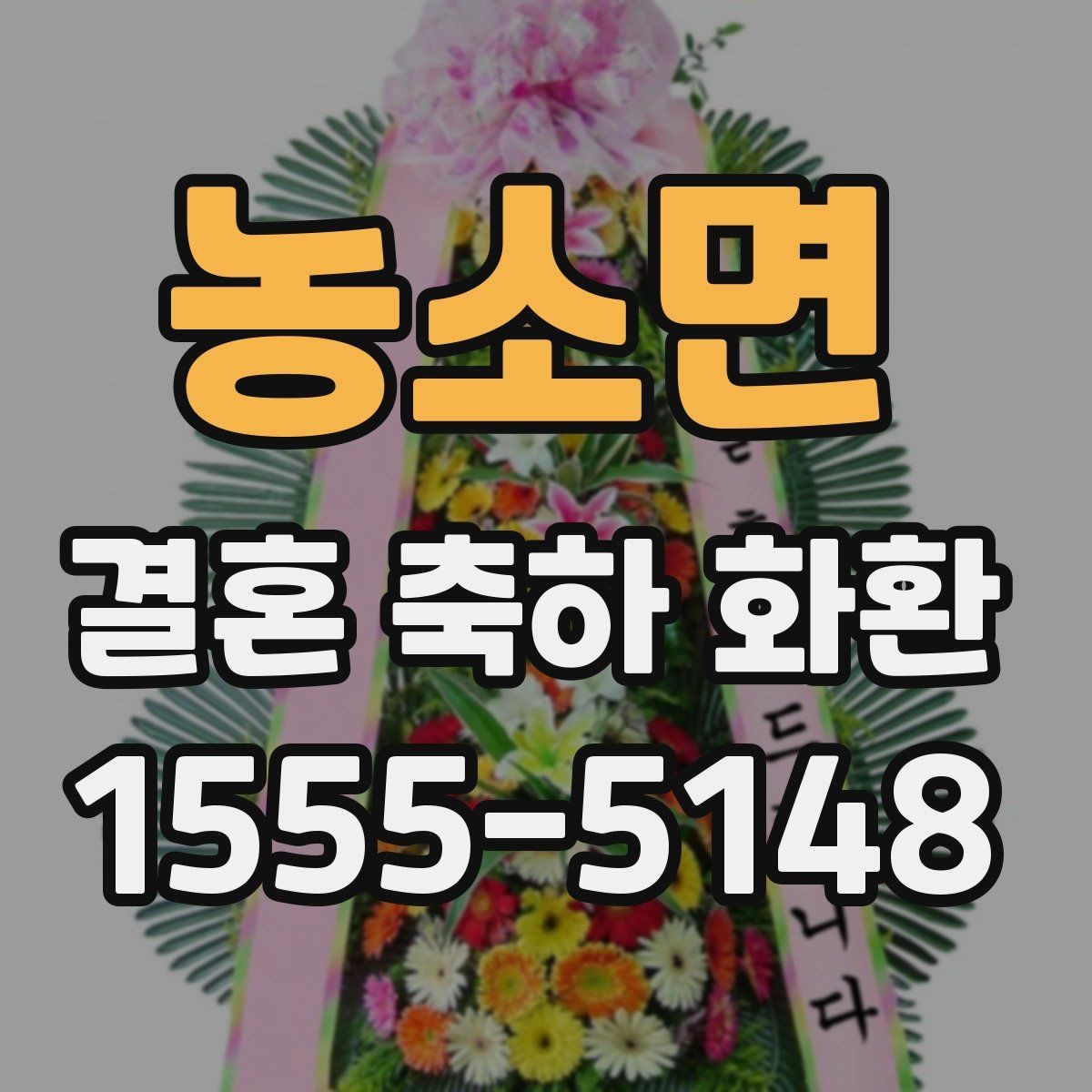농소면 결혼 축하 화환 문구에 넣기 좋은 축하 표현