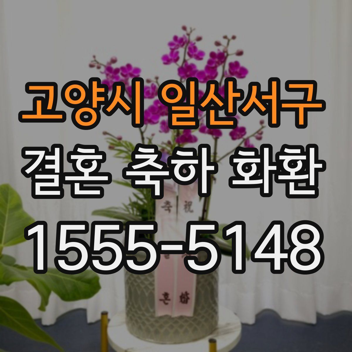 고양시 일산서구 결혼 축하 화환