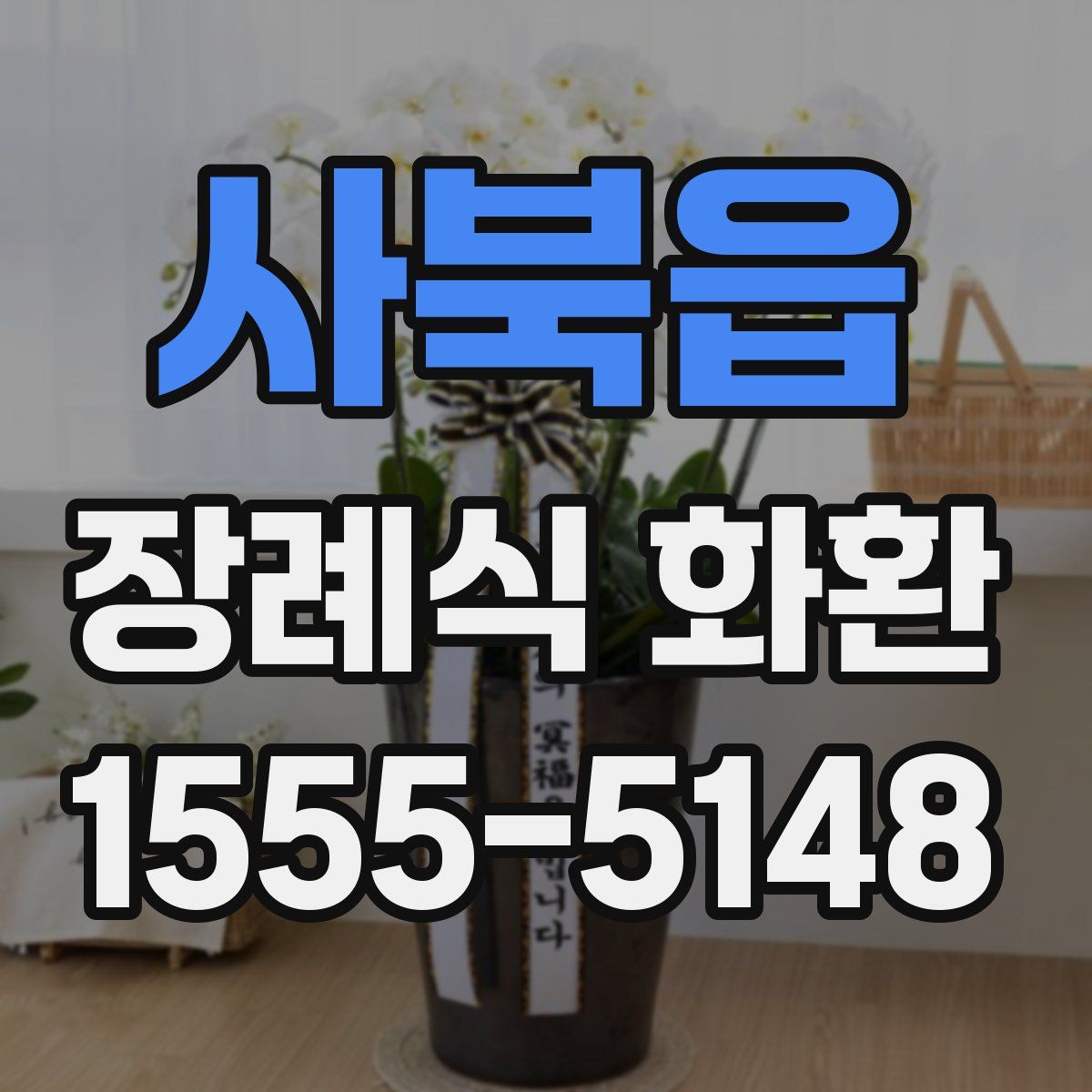 사북읍 장례식 화환