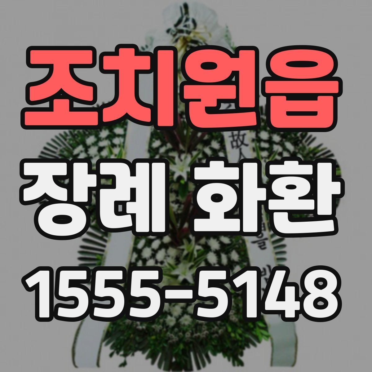 조치원읍 장례 화환