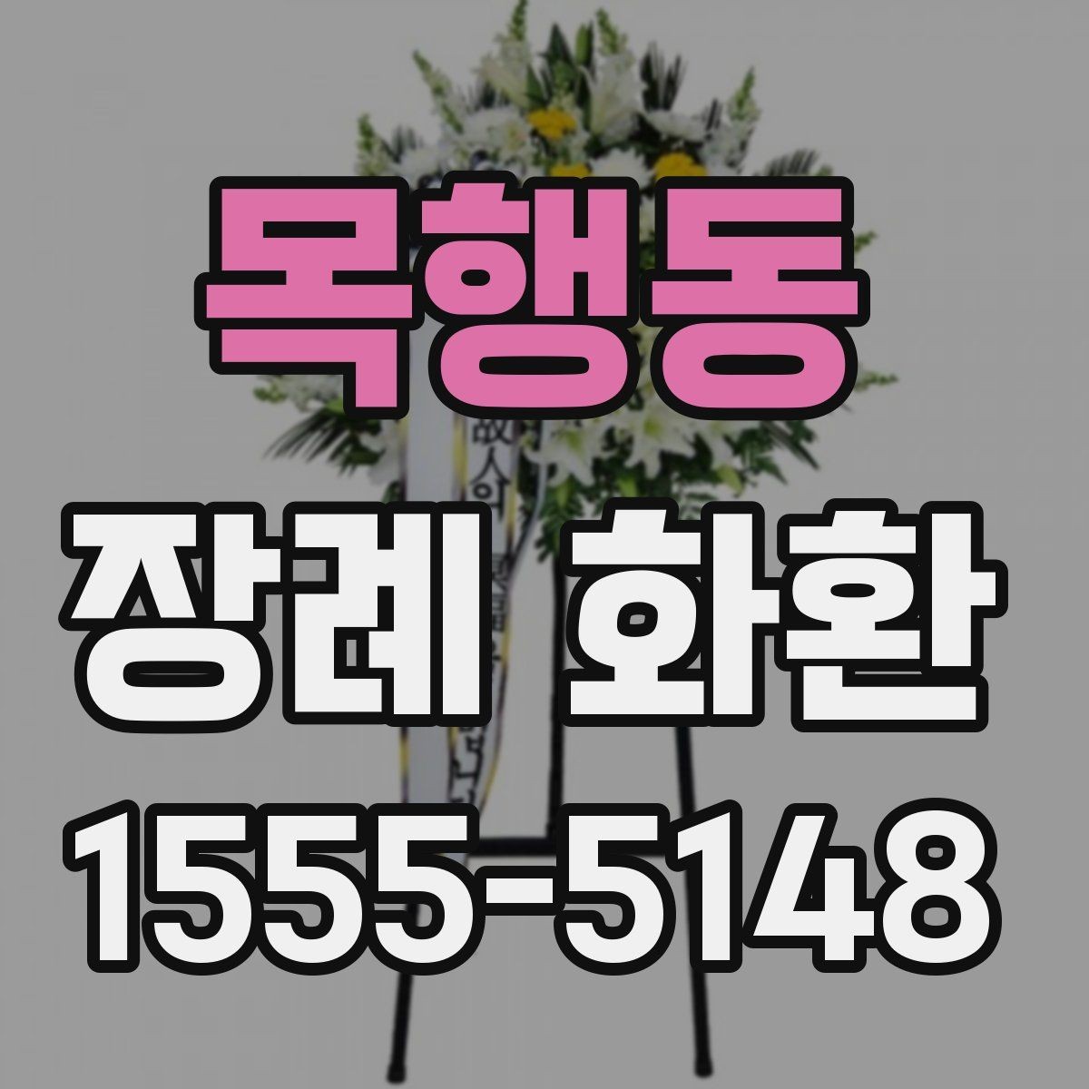 목행동 장례 화환 선택에 도움이 되는 비교 포인트