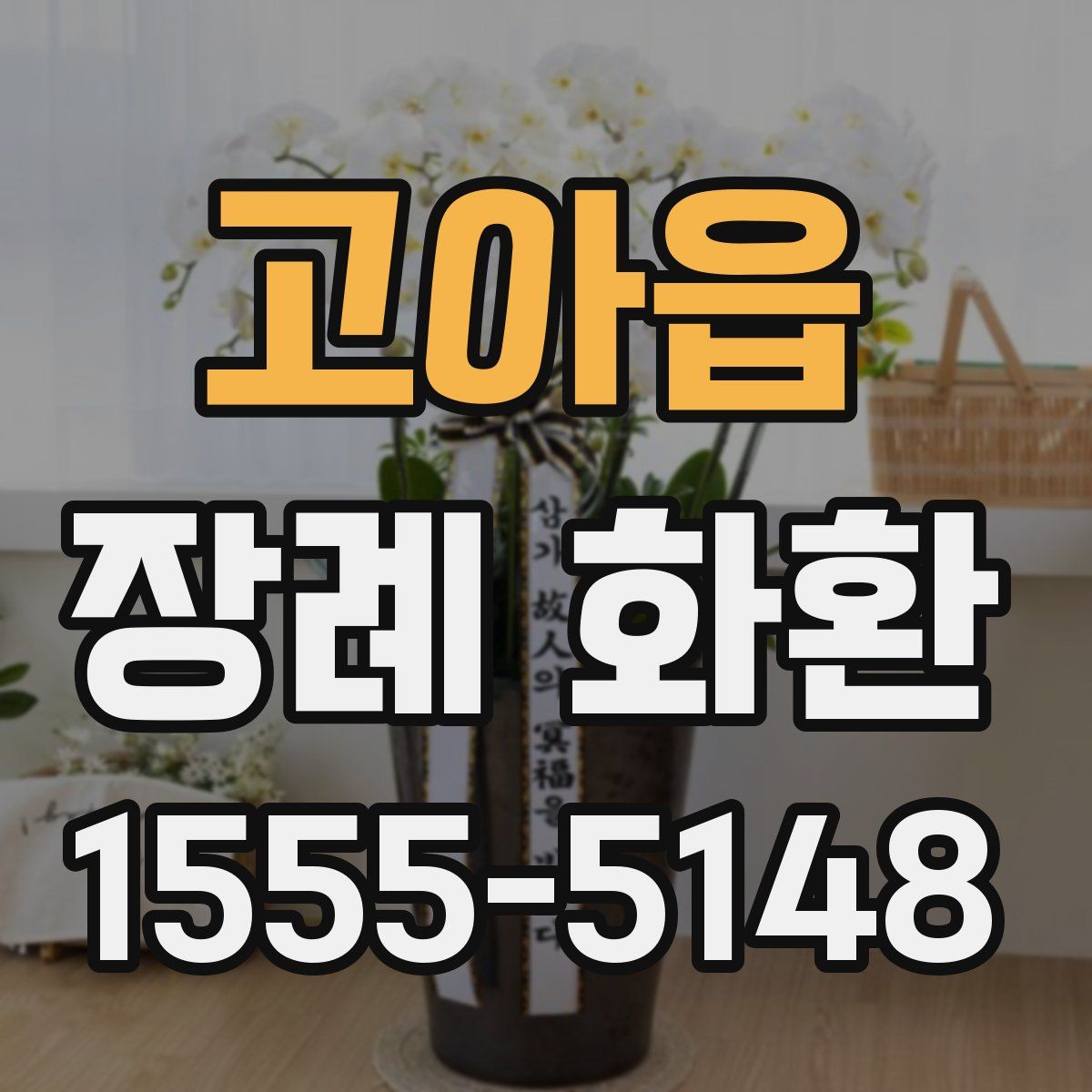고아읍 장례 화환