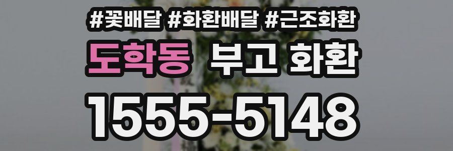 도학동 부고 화환