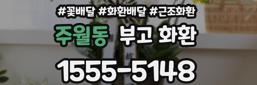 주월동 부고 화환