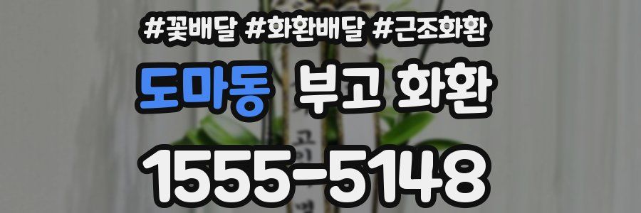 도마동 부고 화환