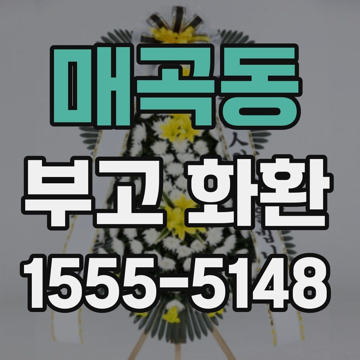 매곡동 부고 화환 예산에 맞춰 보는 구성