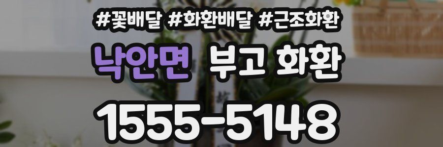 낙안면 부고 화환