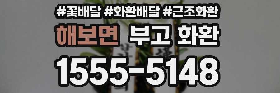 해보면 부고 화환