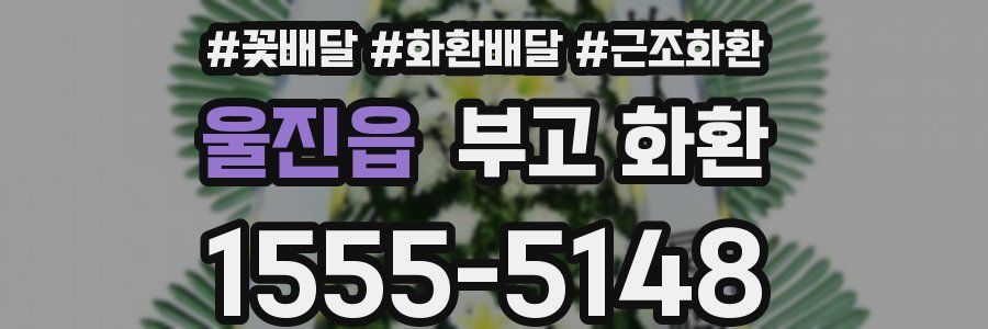 울진읍 부고 화환