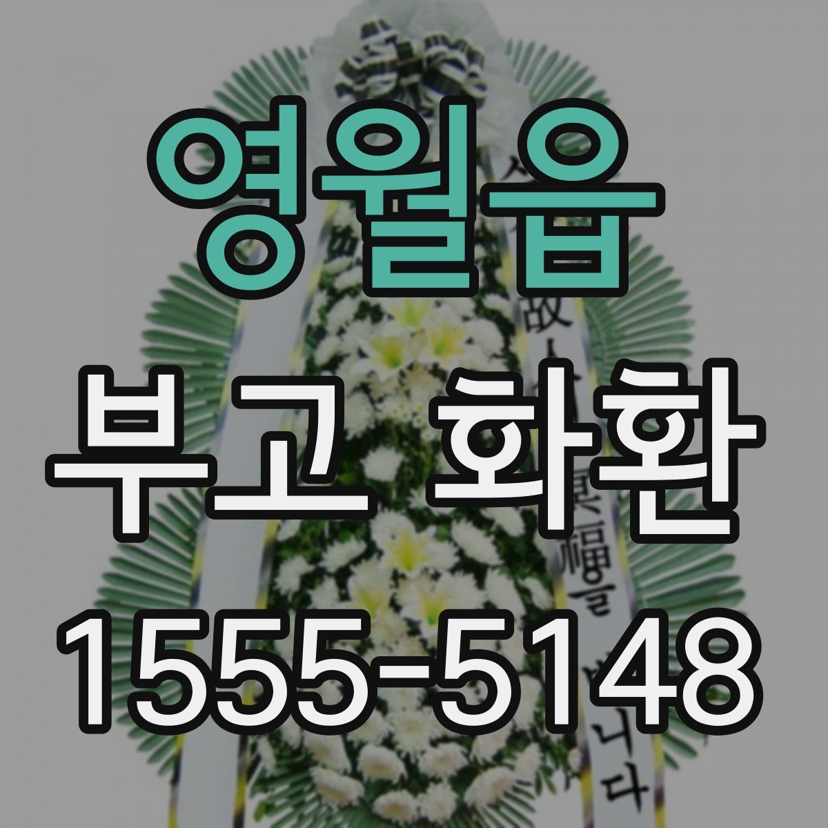 영월읍 부고 화환
