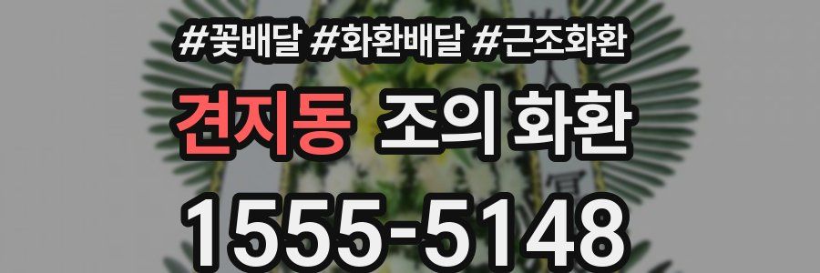 견지동 조의 화환