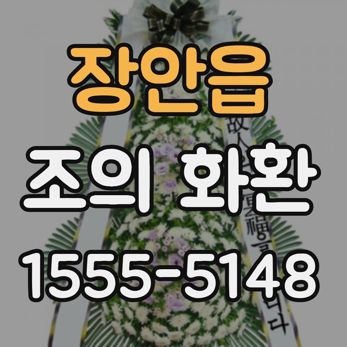 장안읍 조의 화환 종류별 차이와 선택 기준