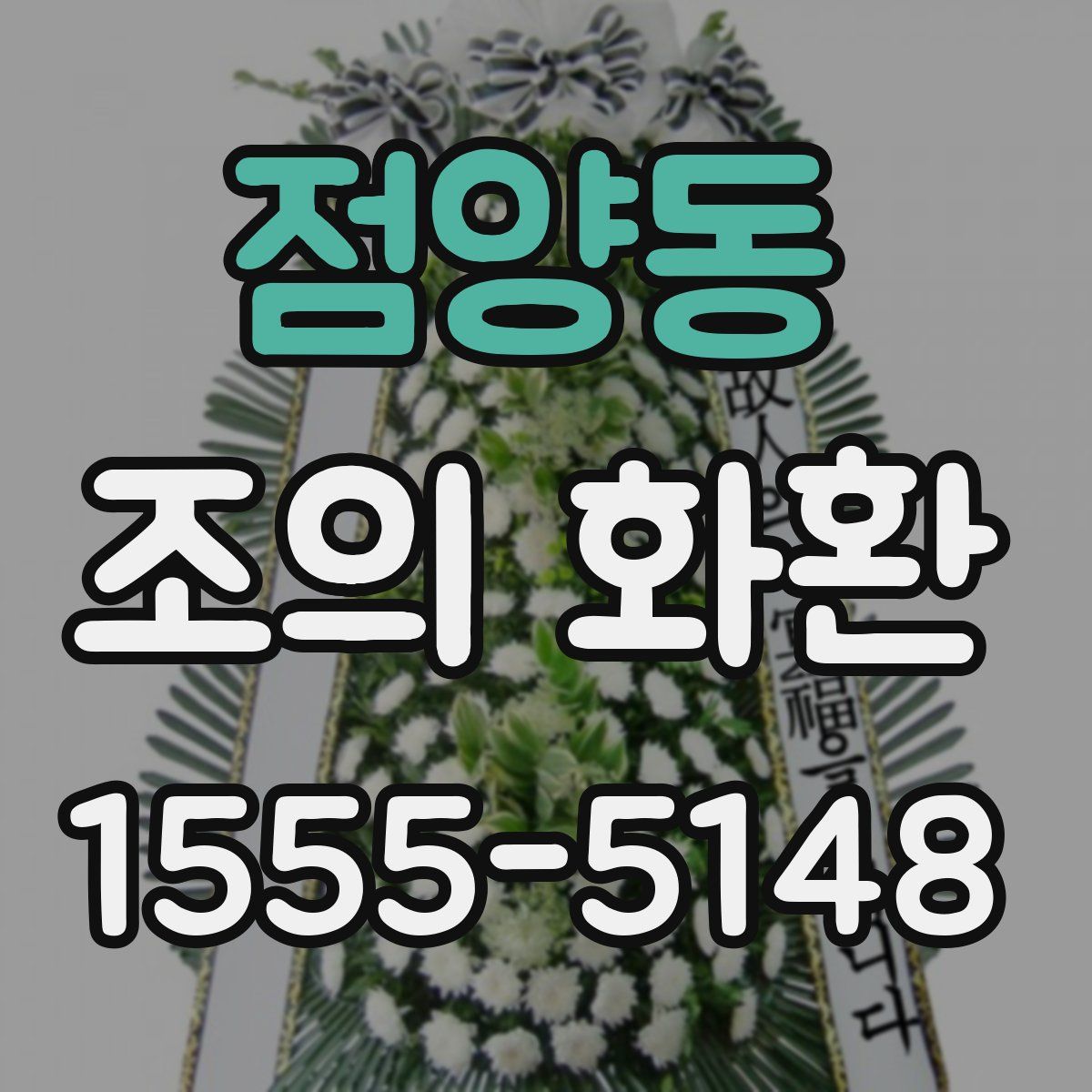 점양동 조의 화환
