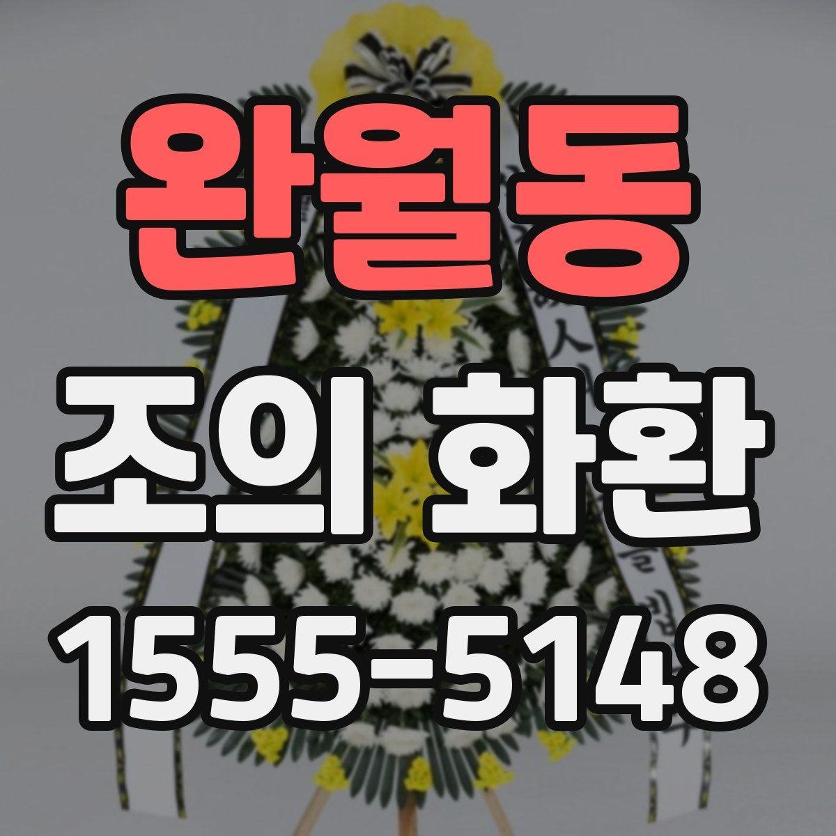 완월동 조의 화환