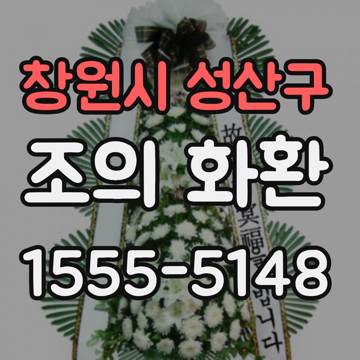 창원시 성산구 조의 화환 사이즈별 활용 장면 정리