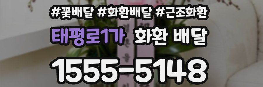 태평로1가 화환 배달