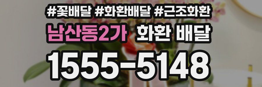 남산동2가 화환 배달
