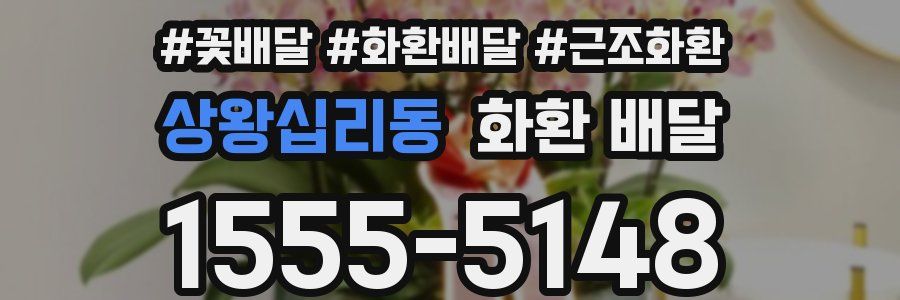 상왕십리동 화환 배달