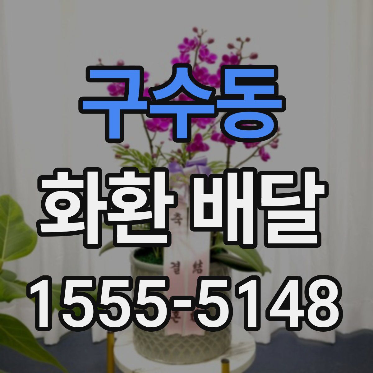 구수동 화환 배달