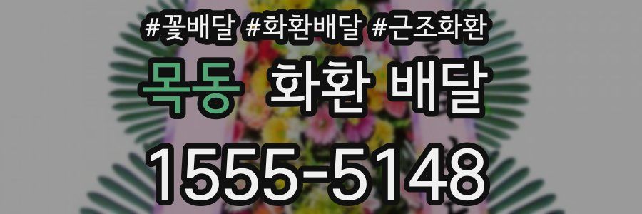 목동 화환 배달