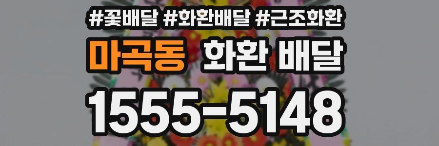 마곡동 화환 배달