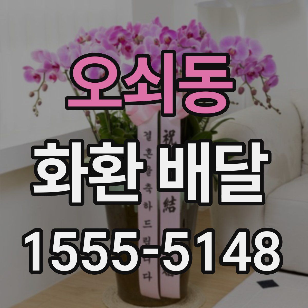 오쇠동 화환 배달