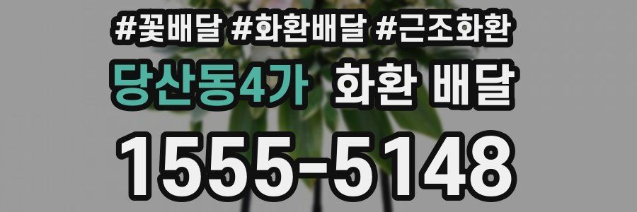당산동4가 화환 배달