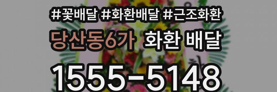 당산동6가 화환 배달