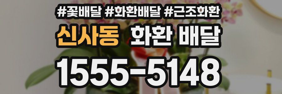 신사동 화환 배달