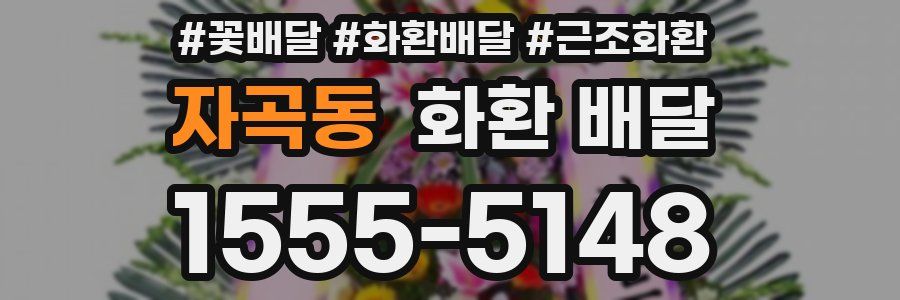 자곡동 화환 배달