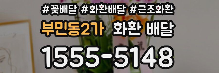부민동2가 화환 배달