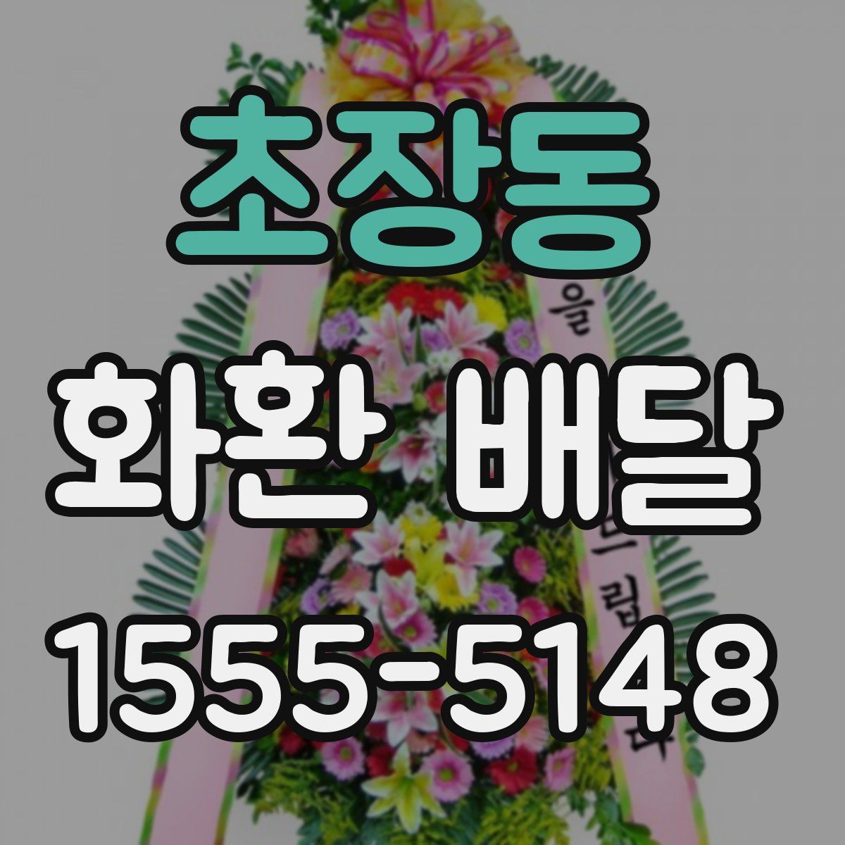 초장동 화환 배달