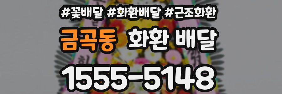 금곡동 화환 배달