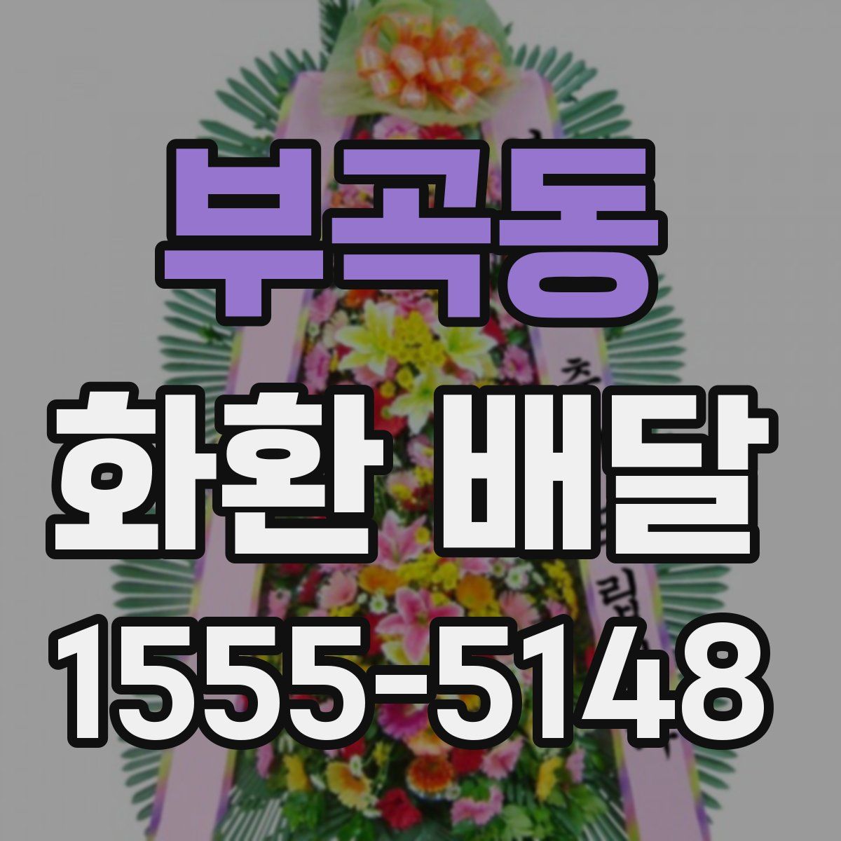 부곡동 화환 배달