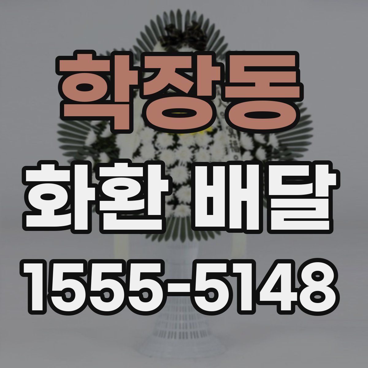 학장동 화환 배달