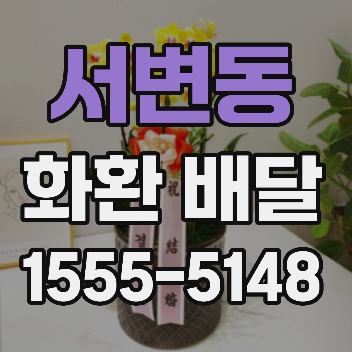 서변동 화환 배달