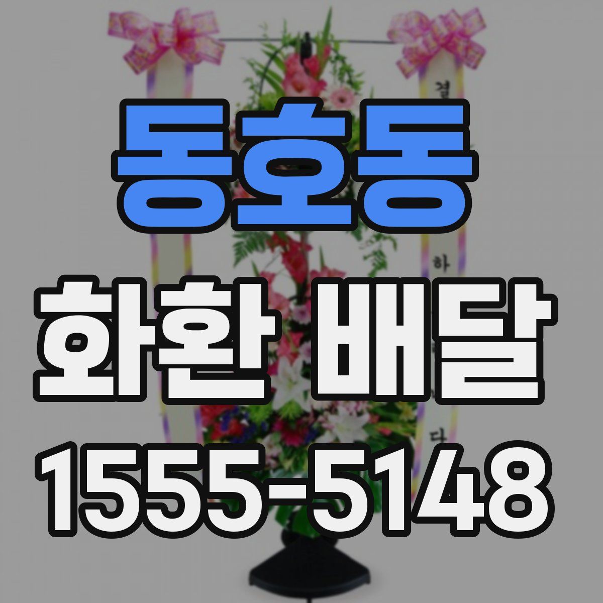 동호동 화환 배달