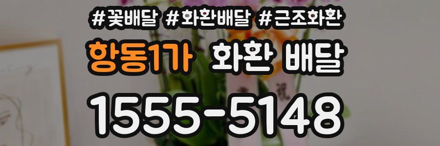 항동1가 화환 배달