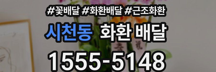시천동 화환 배달